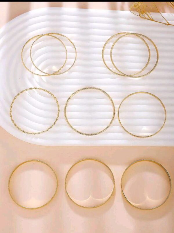 10Pcs Bracelet Bangle
