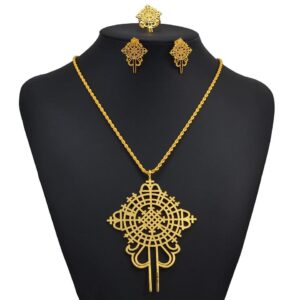 Axum Tsion Cross Pendant with chain