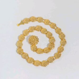 Flower Design Chain Belt