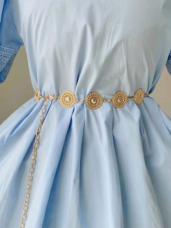 Hollow Décor Chain Belt - Image 2
