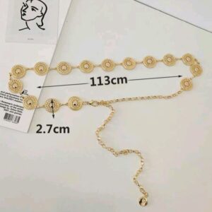 Hollow Décor Chain Belt