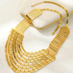Dimond Shape Golden Belt