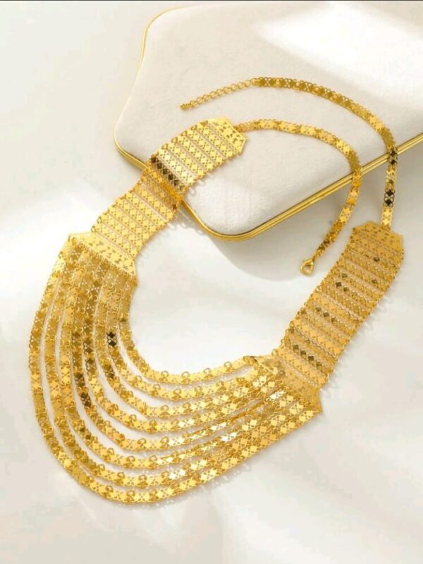 Dimond Shape Golden Belt