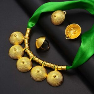 Habesha Design Pendant Jewelry Set