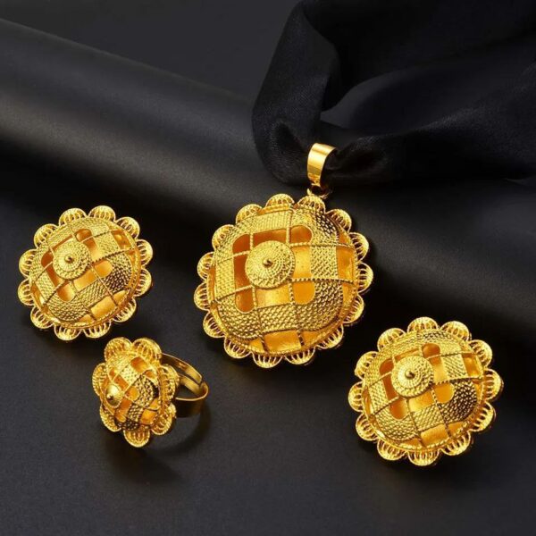 Habeshan Jewelry sets PURPLE Robe - Image 2