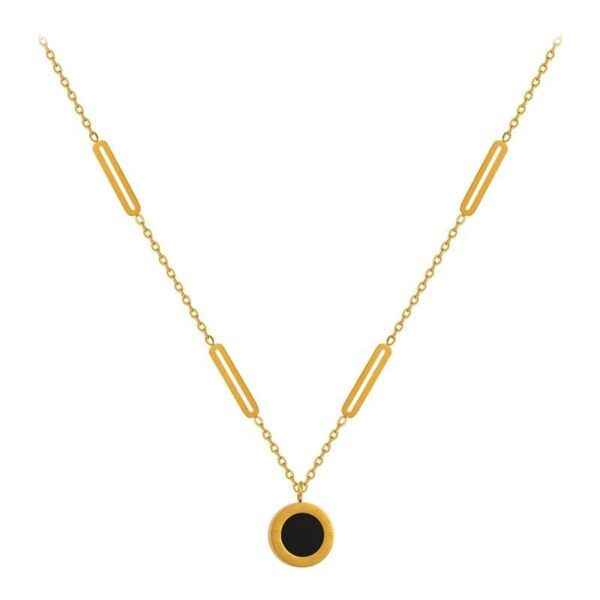 Roman Numeral Pendant Necklace
