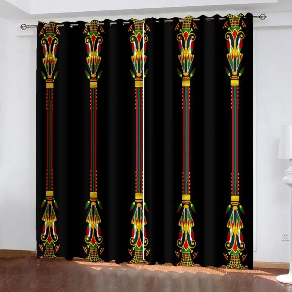 Ethiopian Design Curtain - Image 6